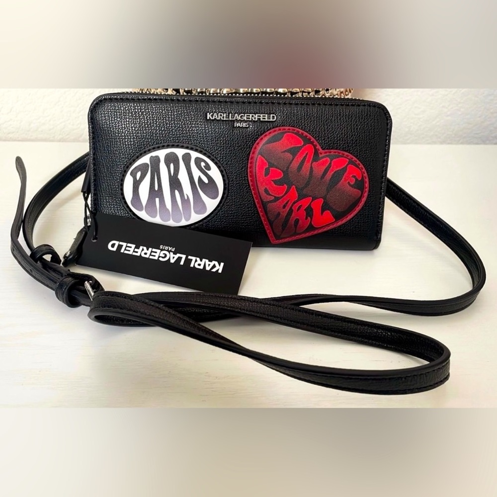 Karl Lagerfeld Crossbody Wallet